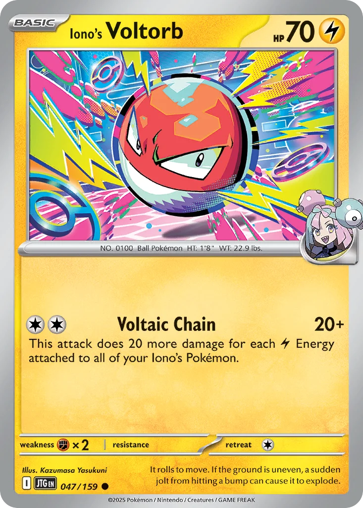 Iono's Voltorb 047/159 Common