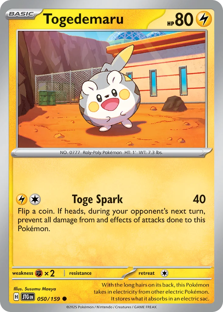 Togedemaru 050/159 Common