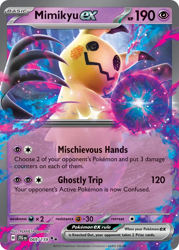 Mimikyu ex 069/159 Double rare