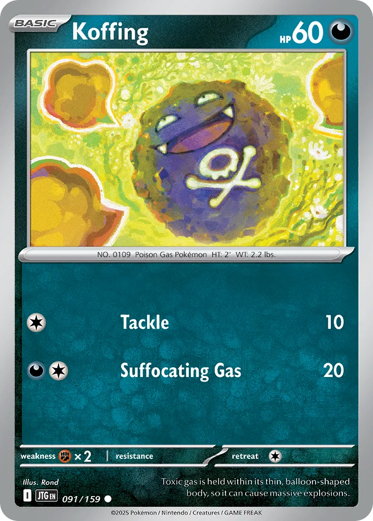 Koffing 091/159 Common