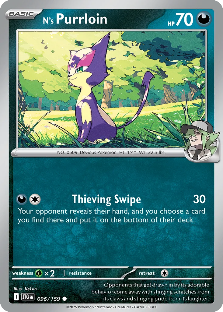 N's Purrloin 096/159 Common