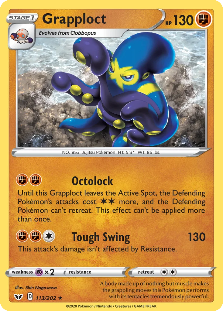 Grapploct 113/202 Rare
