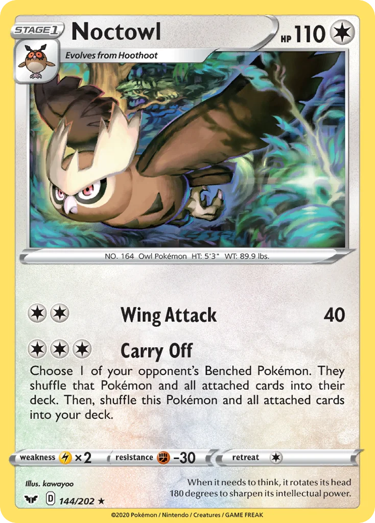 Noctowl 144/202 Rare