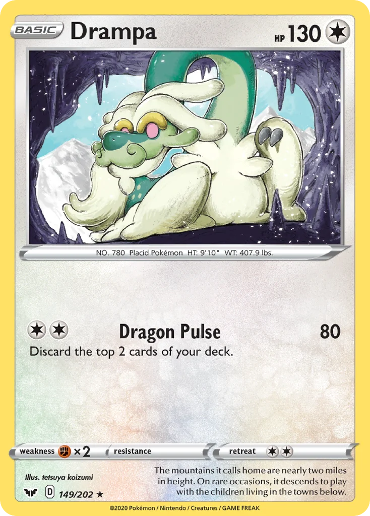 Drampa 149/202 Rare