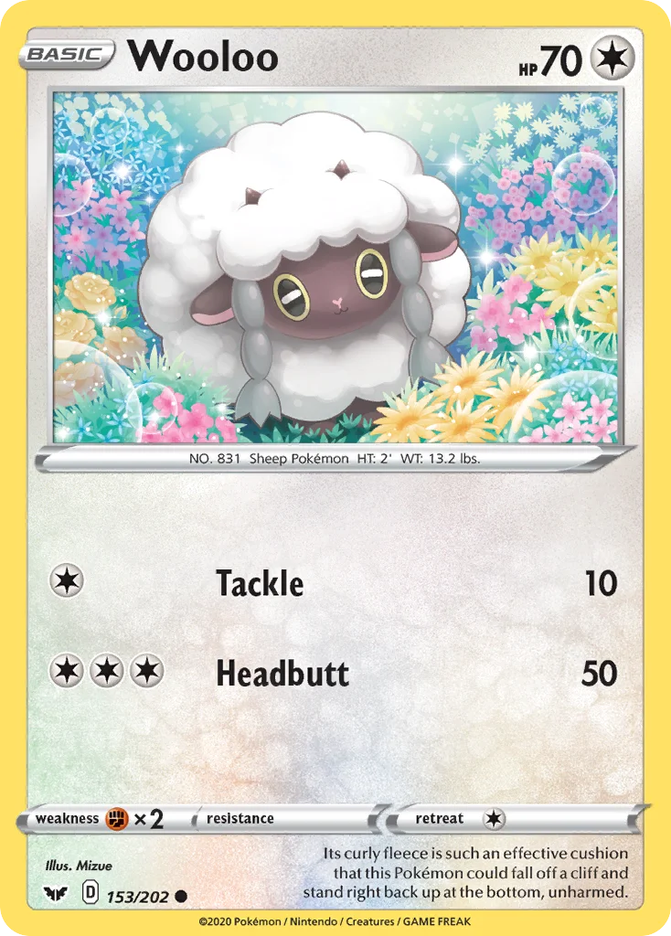 Wooloo 153/202 Common