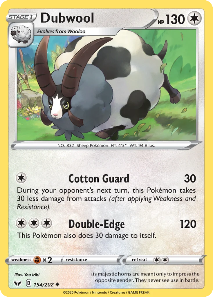 Dubwool 154/202 Uncommon