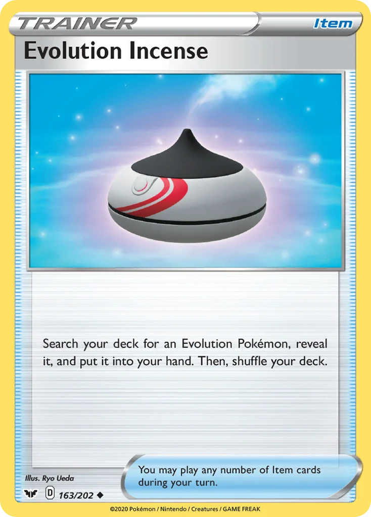 Evolution Incense 163/202 Uncommon