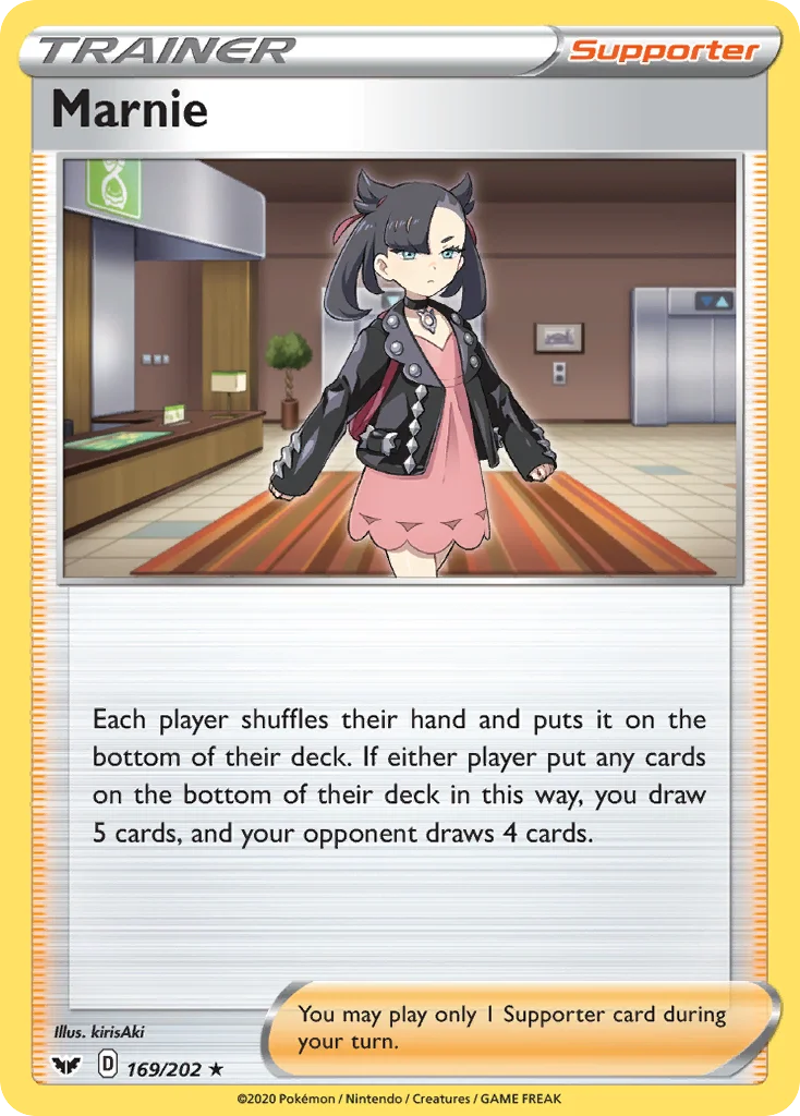 Marnie 169/202 Rare holo