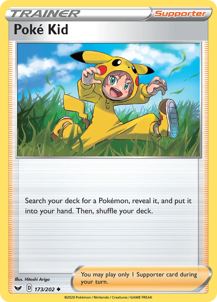 Poké Kid 173/202 Uncommon