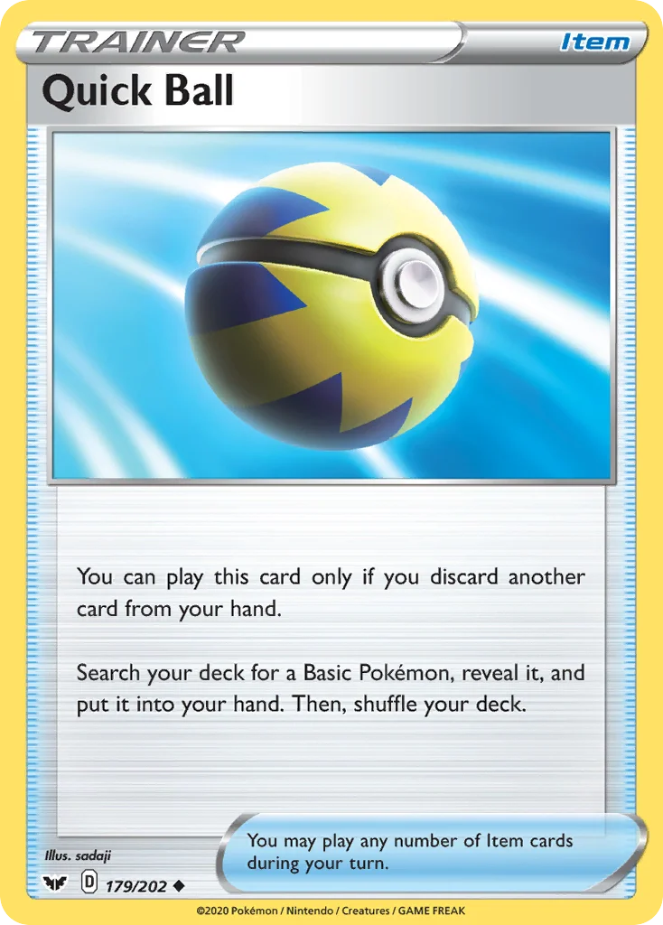 Quick Ball 179/202 Uncommon
