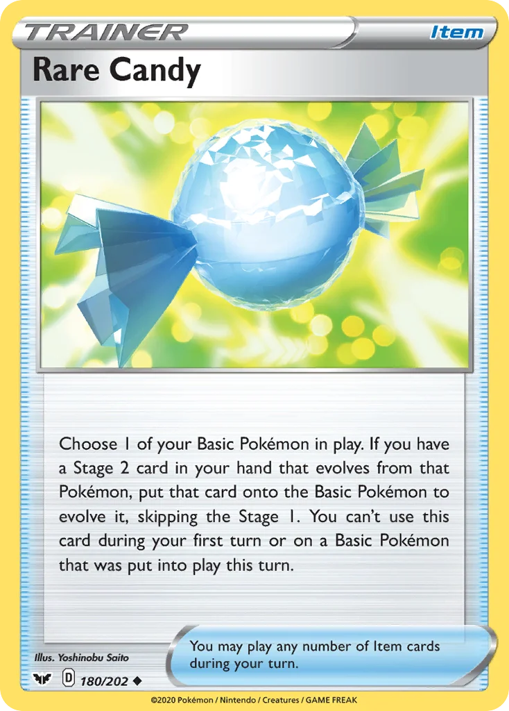 Rare Candy 180/202 Uncommon