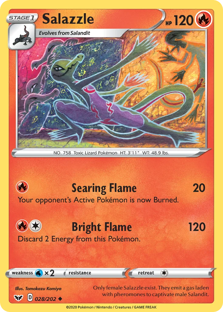 Salazzle 028/202 Uncommon
