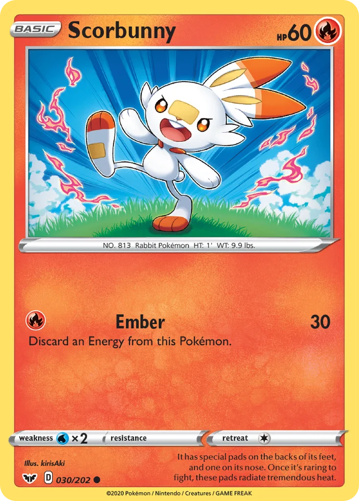 Scorbunny 030/202 Common