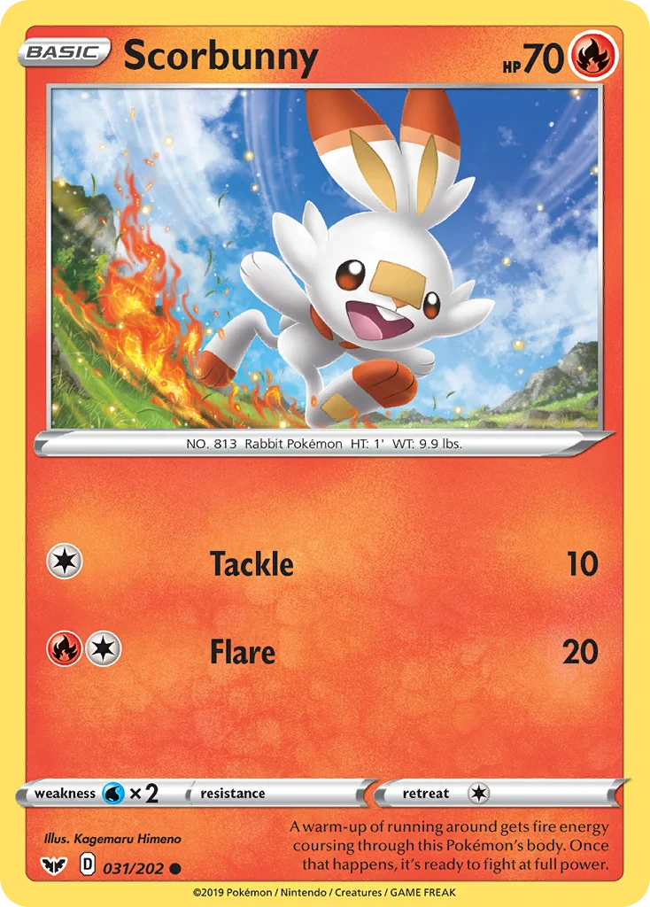 Scorbunny 031/202 Common