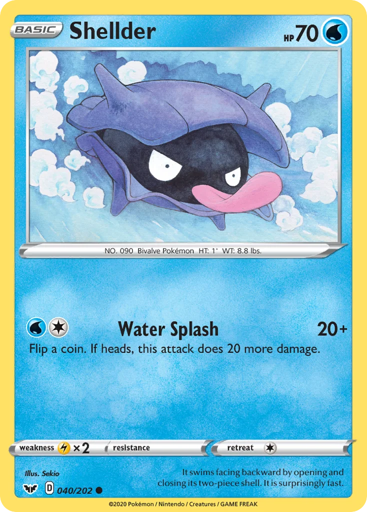 Shellder 040/202 Common