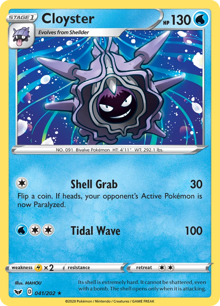 Cloyster 041/202 Rare