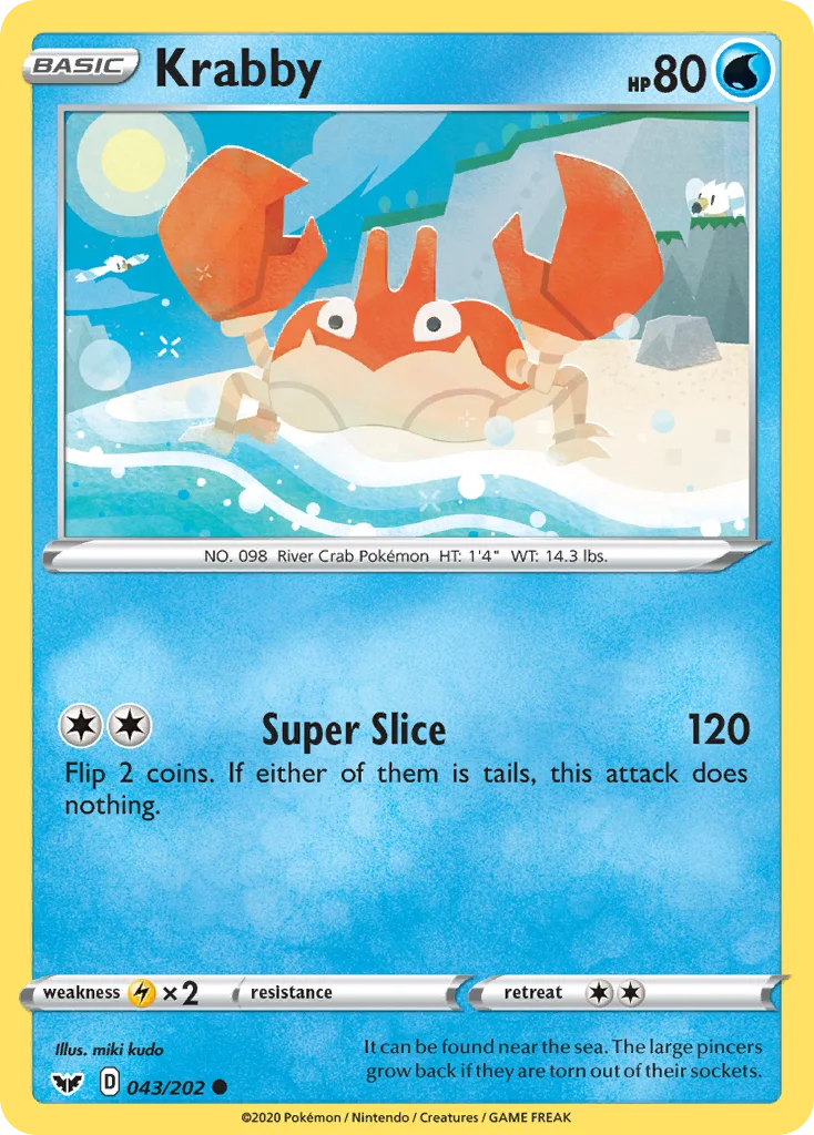 Krabby 043/202 Common