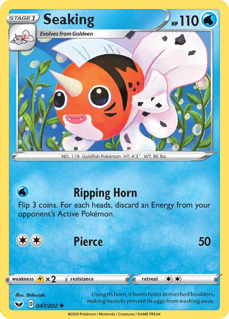 Seaking 047/202 Uncommon