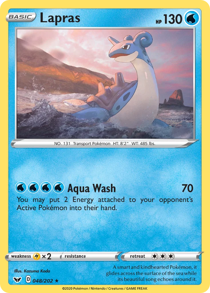 Lapras 048/202 Rare