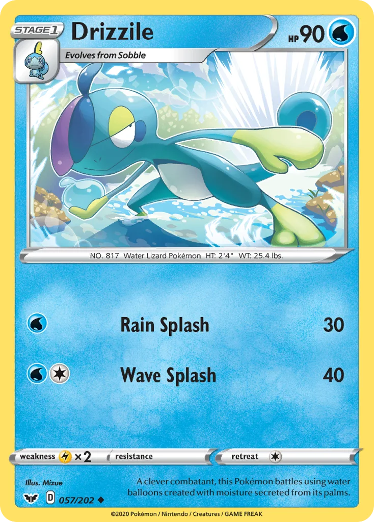 Drizzile 057/202 Uncommon