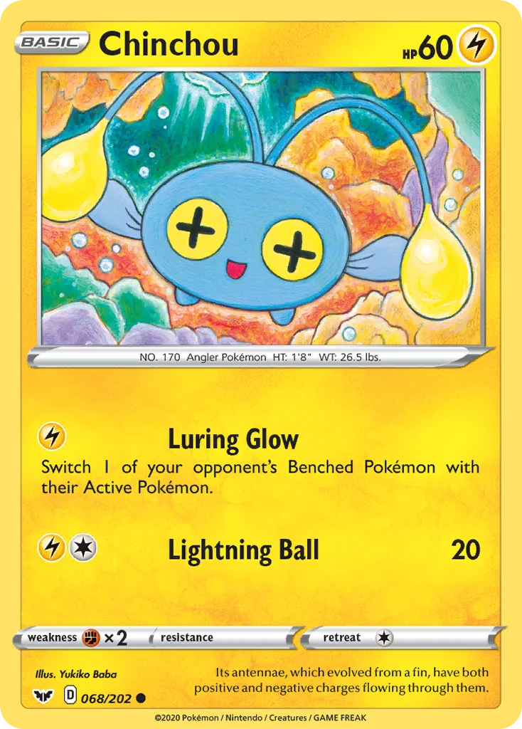 Chinchou 068/202 Common