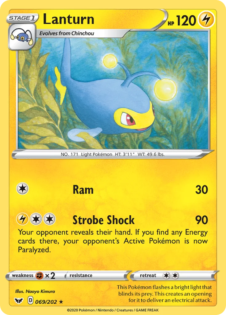 Lanturn 069/202 Rare