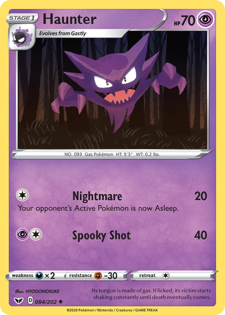 Haunter 084/202 Uncommon