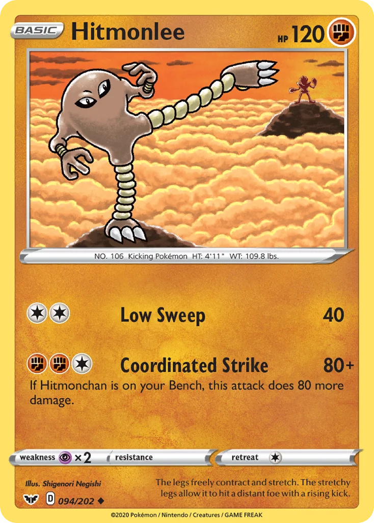 Hitmonlee 094/202 Uncommon