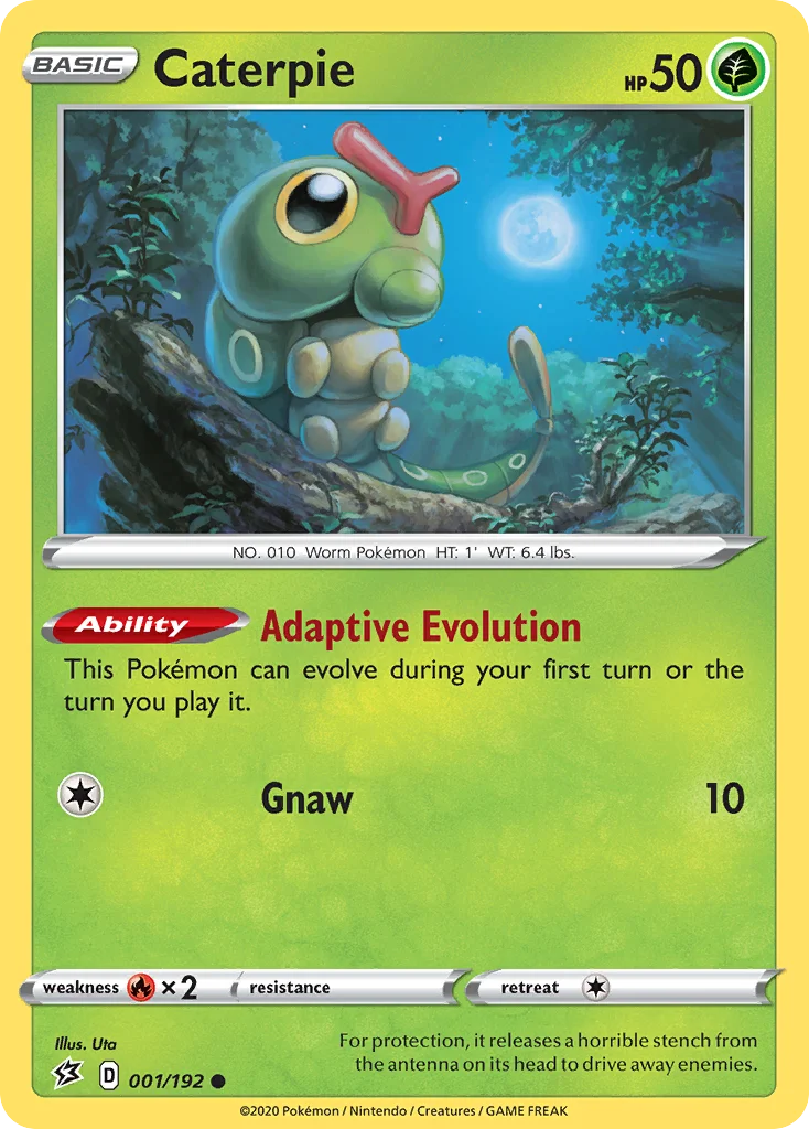 Caterpie 001/192 Common