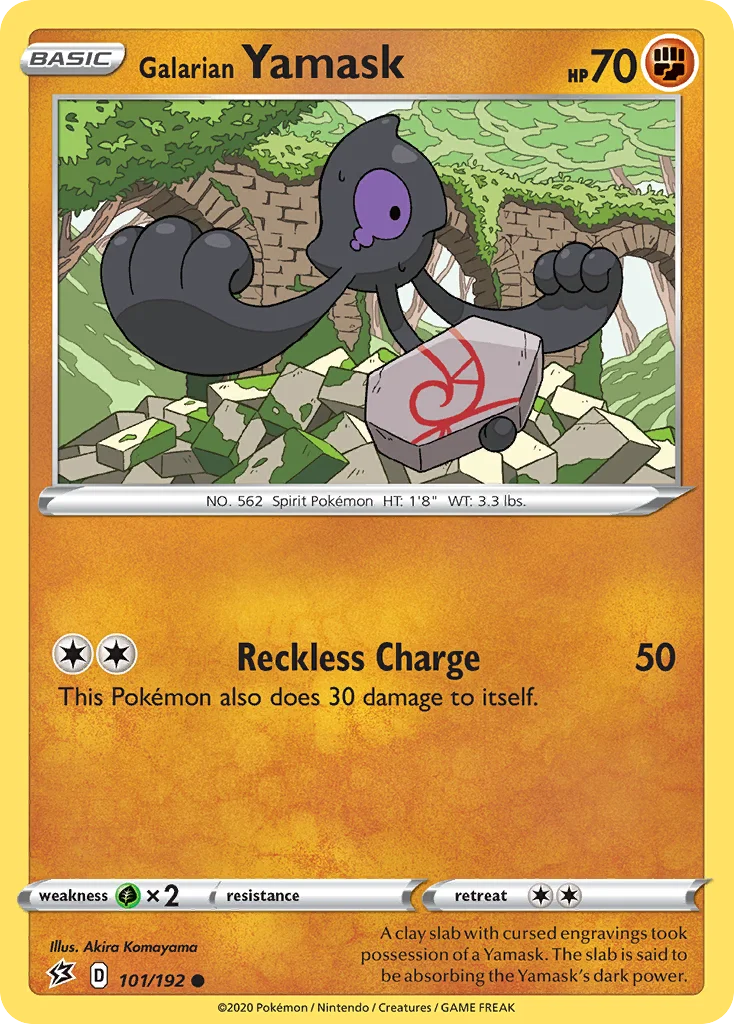 Galarian Yamask 101/192 Common