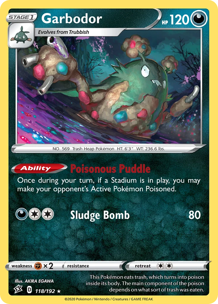 Garbodor 118/192 Rare