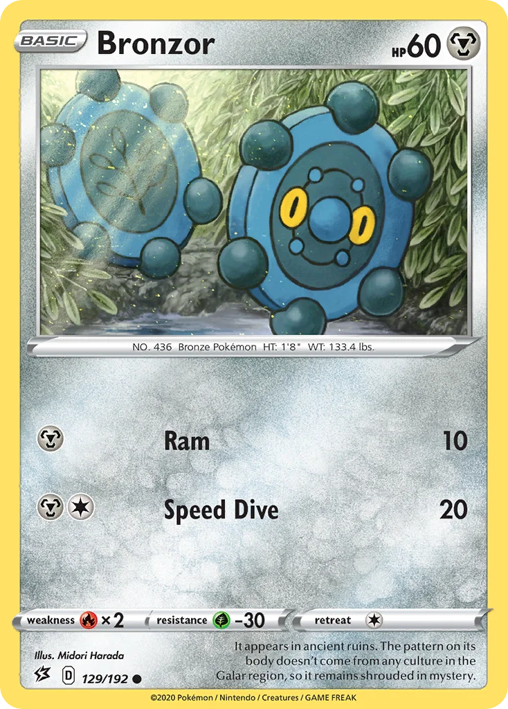 Bronzor 129/192 Common
