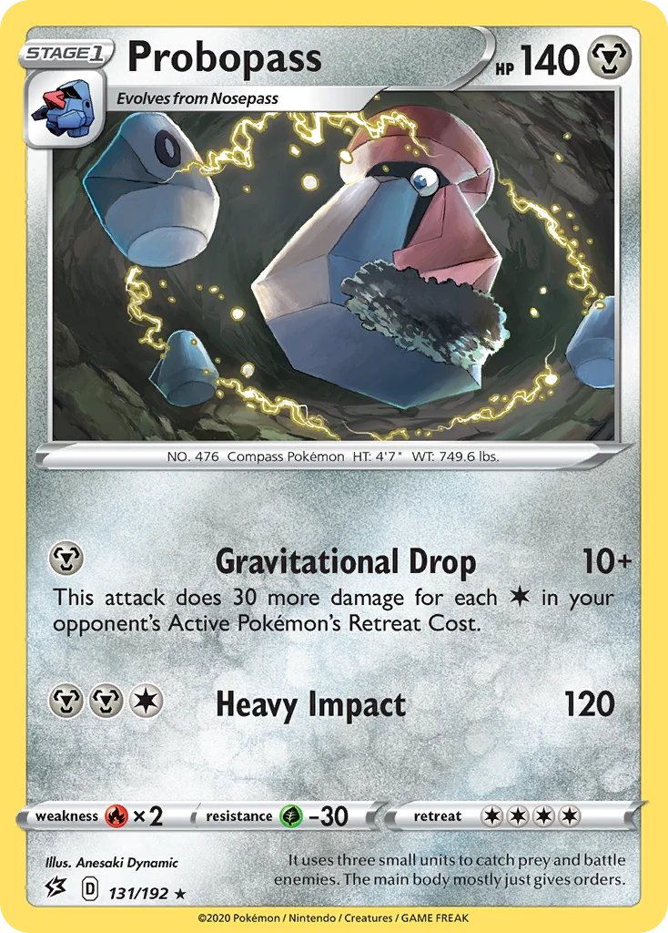 Probopass 131/192 Rare