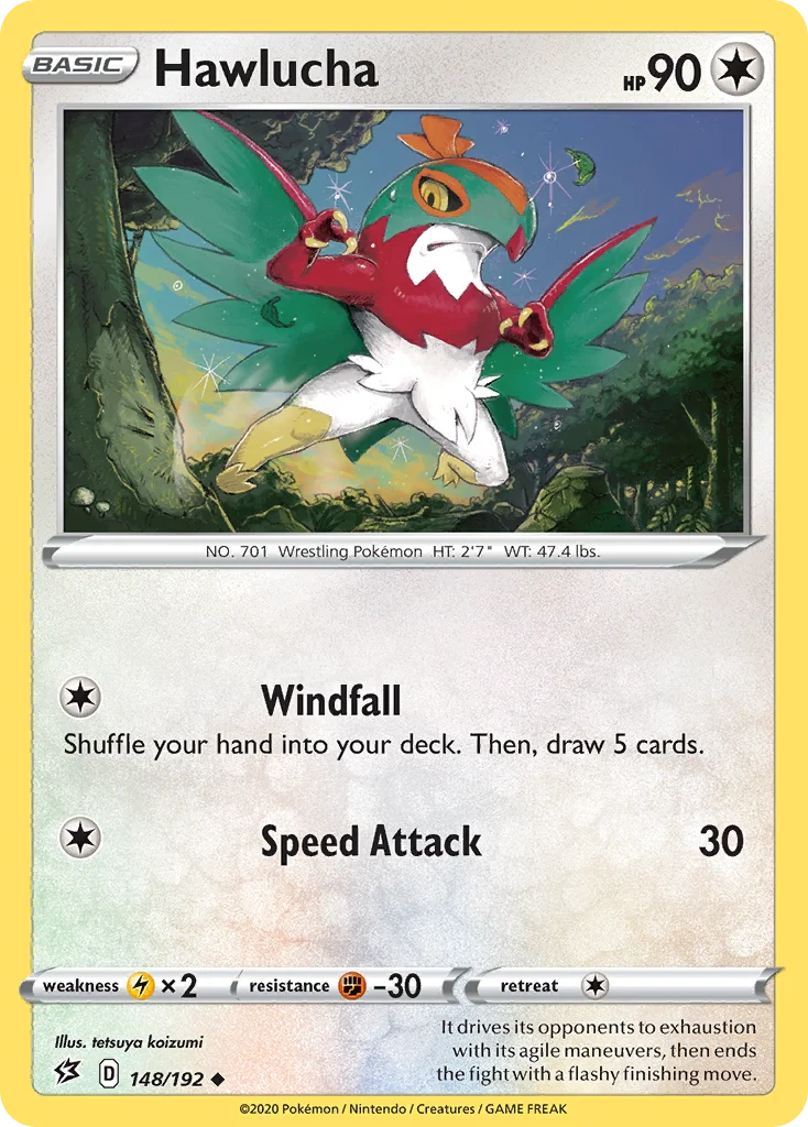 Hawlucha 148/192 Uncommon