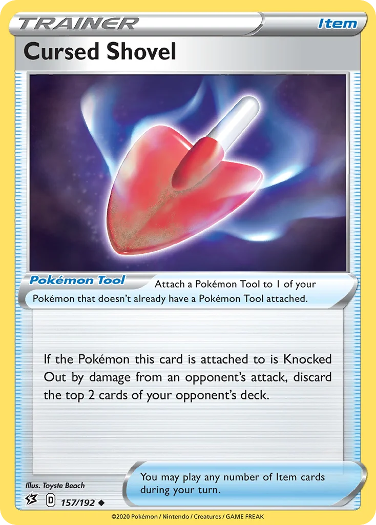 Cursed Shovel 157/192 Uncommon