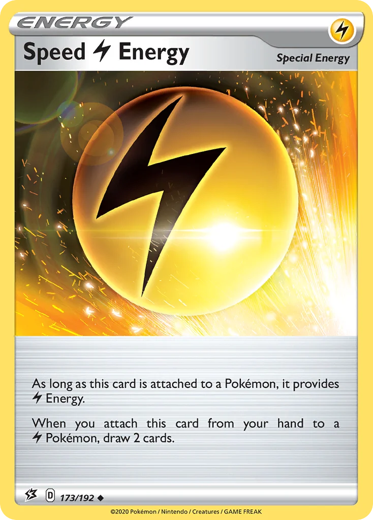Speed Lightning Energy 173/192 Uncommon