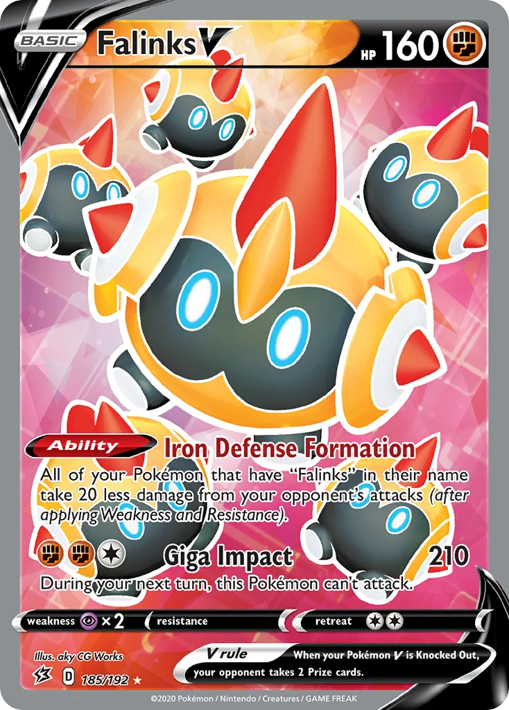 Falinks V 185/192 Rare ultra