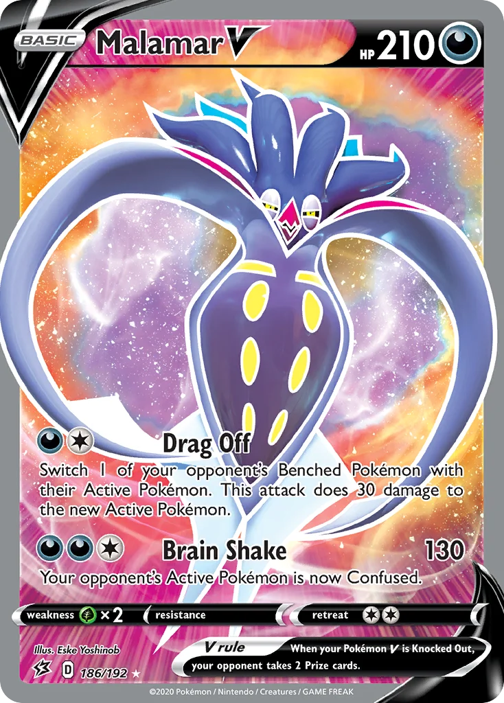 Malamar V 186/192 Rare ultra