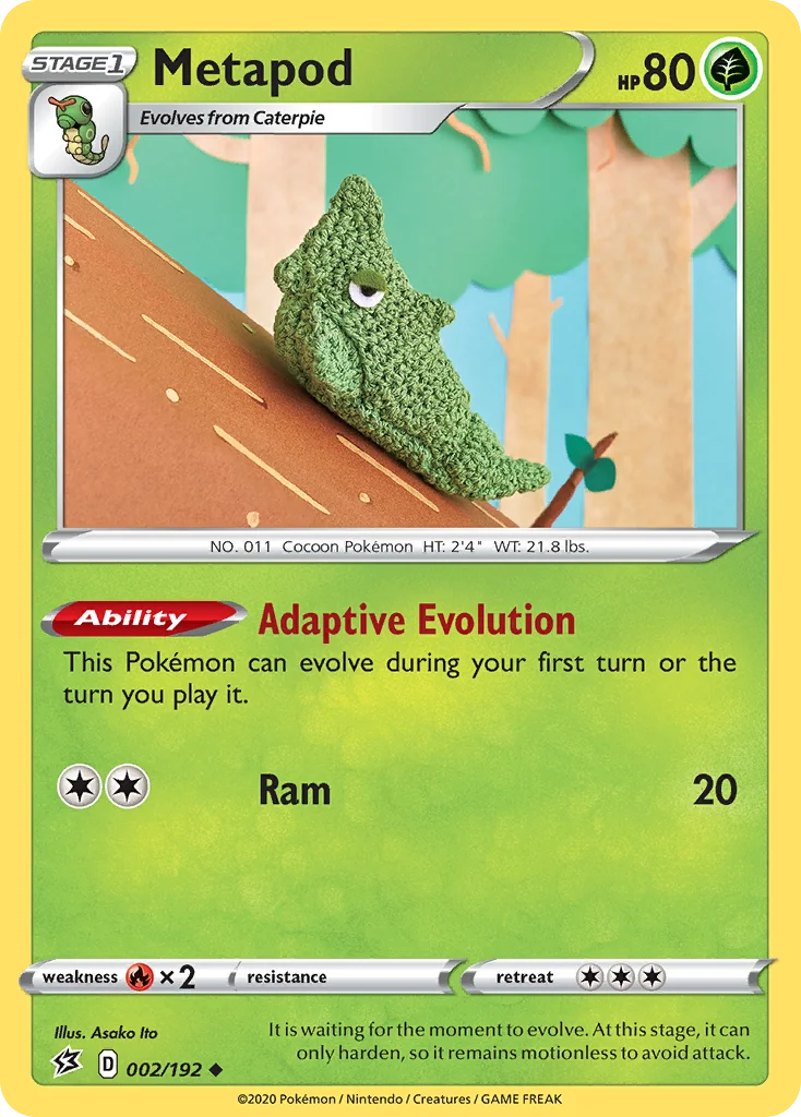 Metapod 002/192 Uncommon