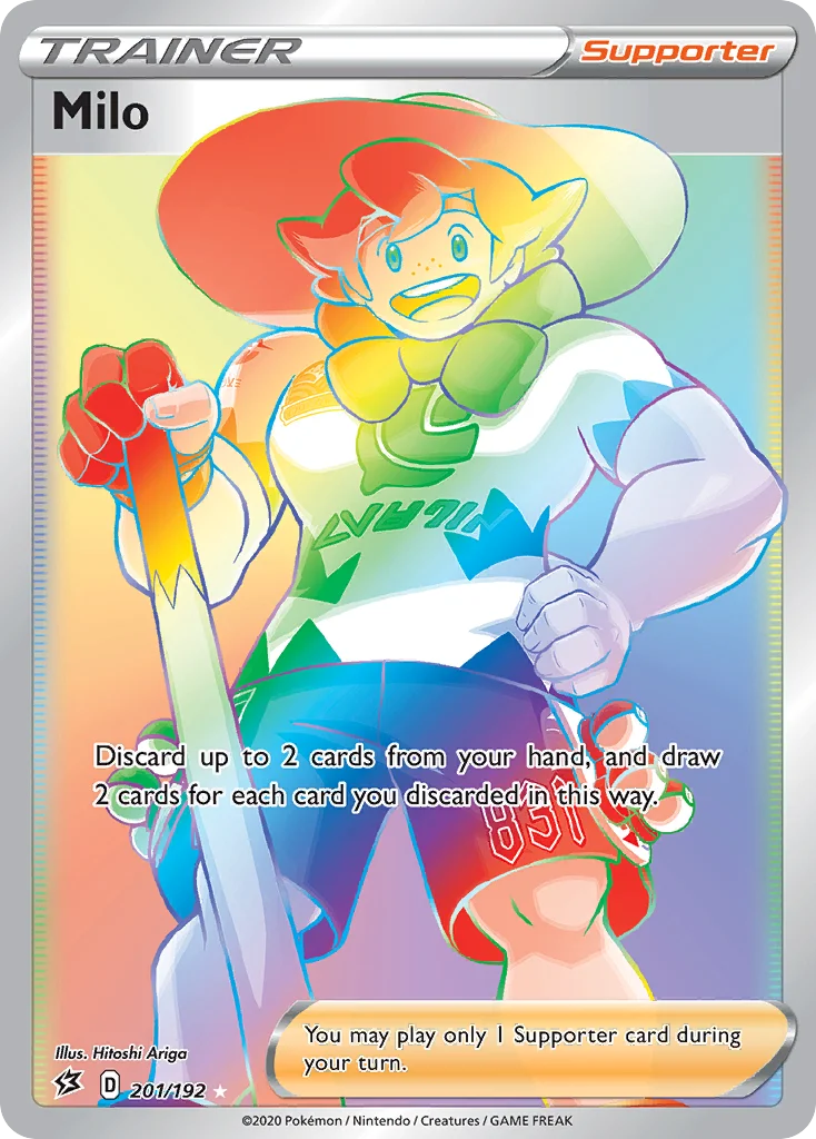 Milo 201/192 Rare rainbow