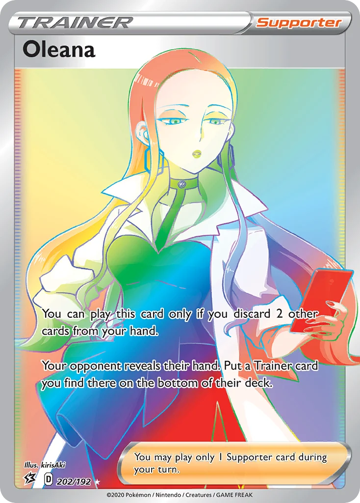 Oleana 202/192 Rare rainbow