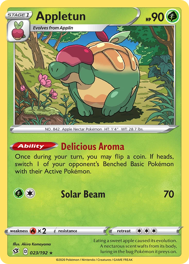 Appletun 023/192 Rare holo