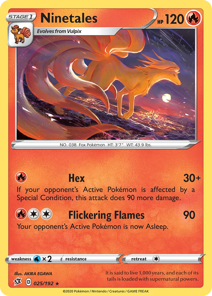 Ninetales 025/192 Rare
