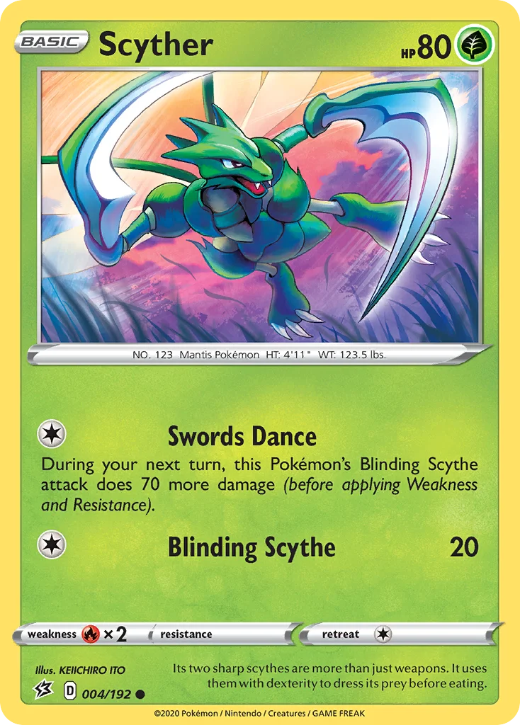 Scyther 004/192 Common