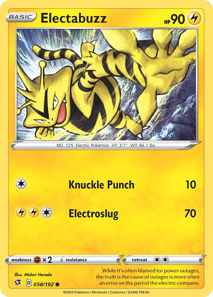 Electabuzz 058/192 Common