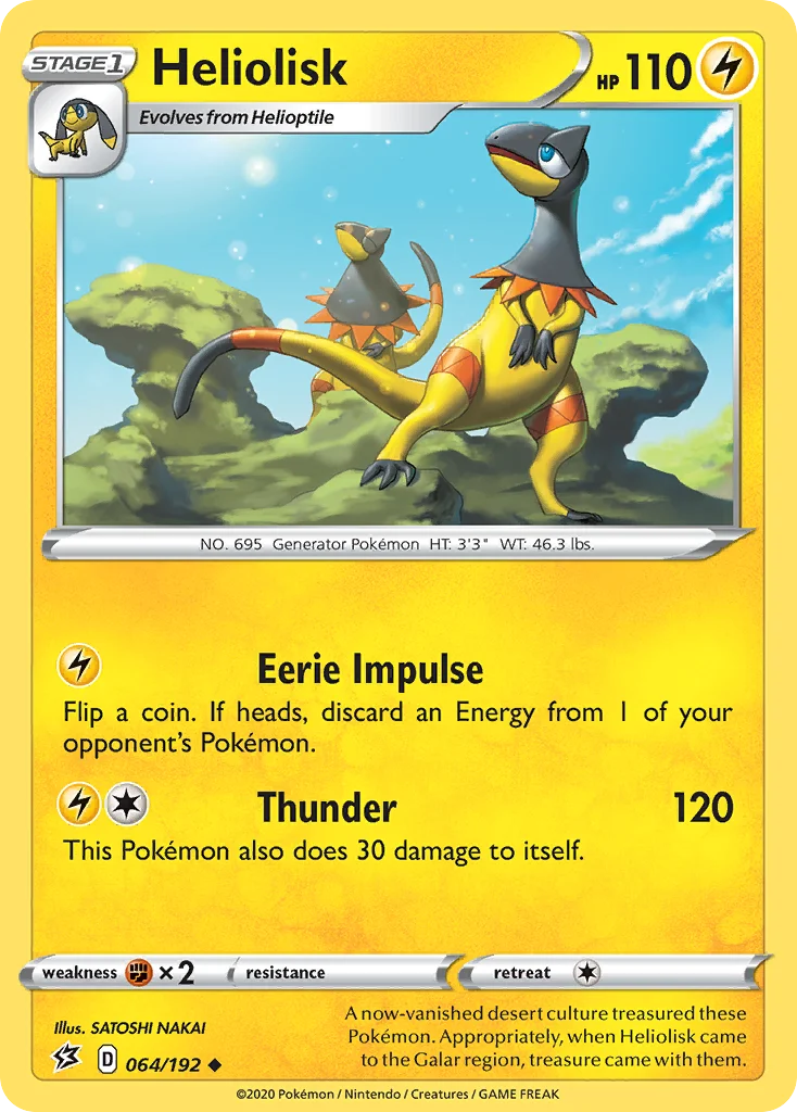 Heliolisk 064/192 Uncommon