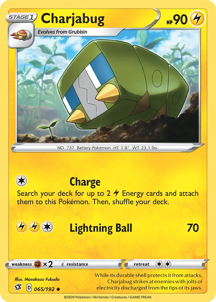 Charjabug 065/192 Uncommon