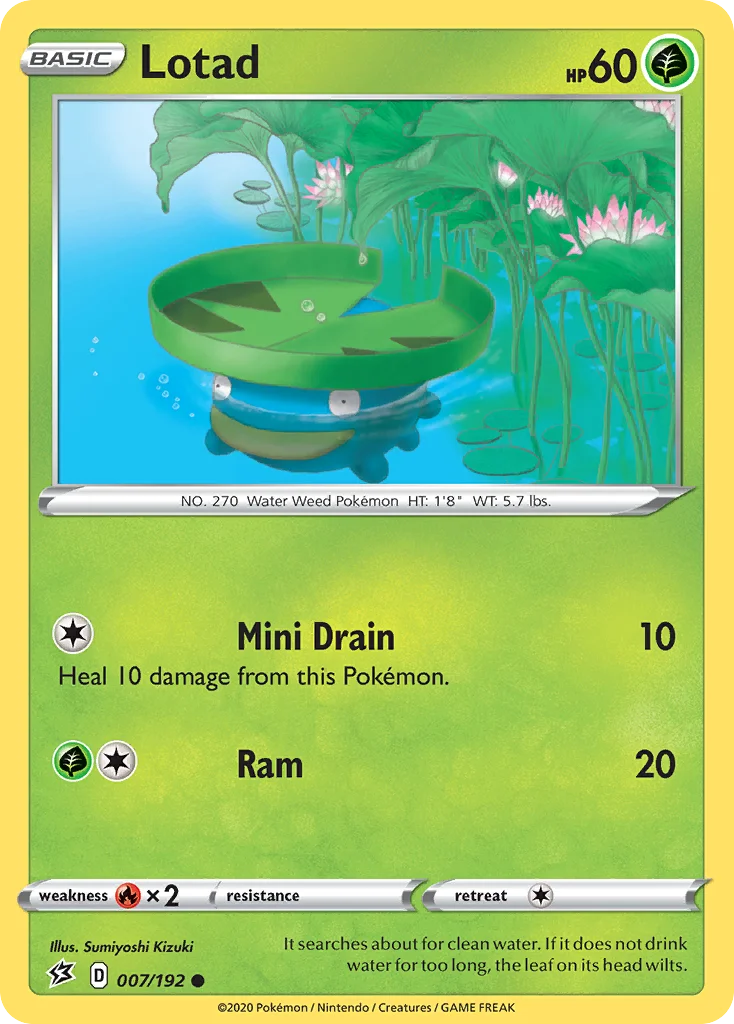 Lotad 007/192 Common