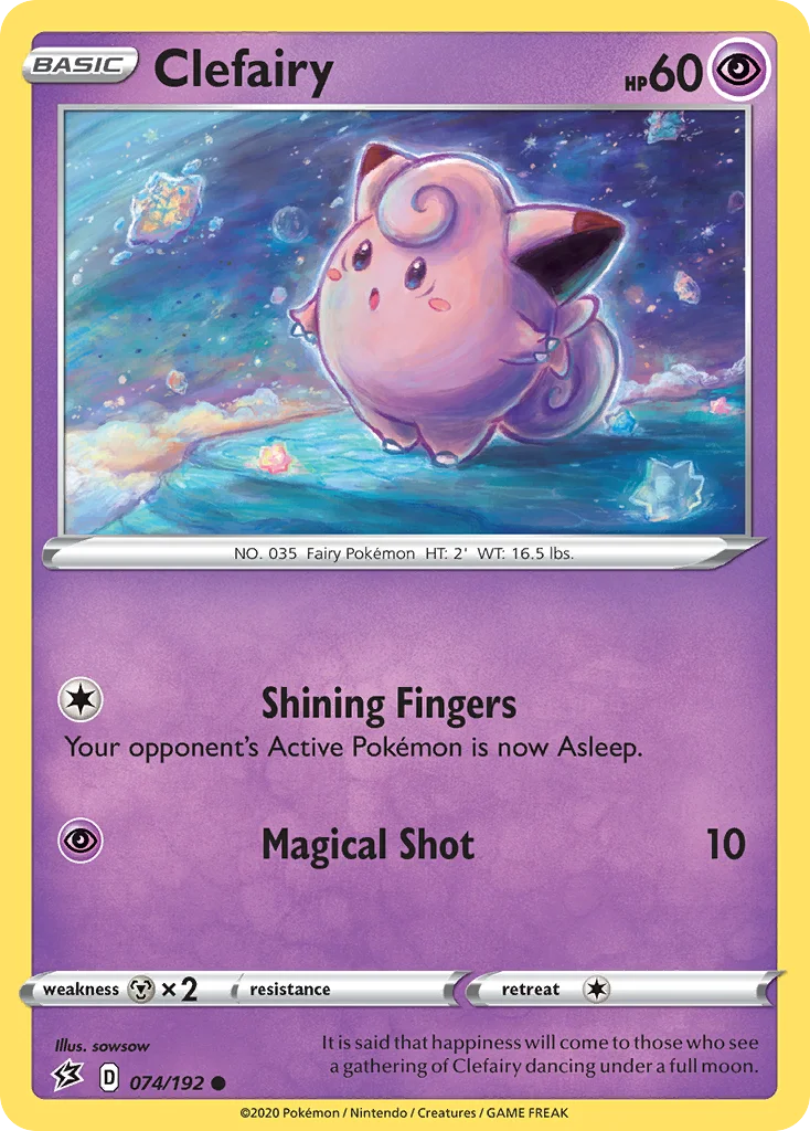 Clefairy 074/192 Common