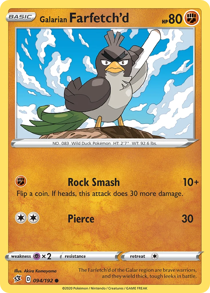 Galarian Farfetch'd 094/192 Common